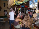 The "bar" at Nomads (our hostel).  Big Gay Sean the bartender was hitting on me all weekend.